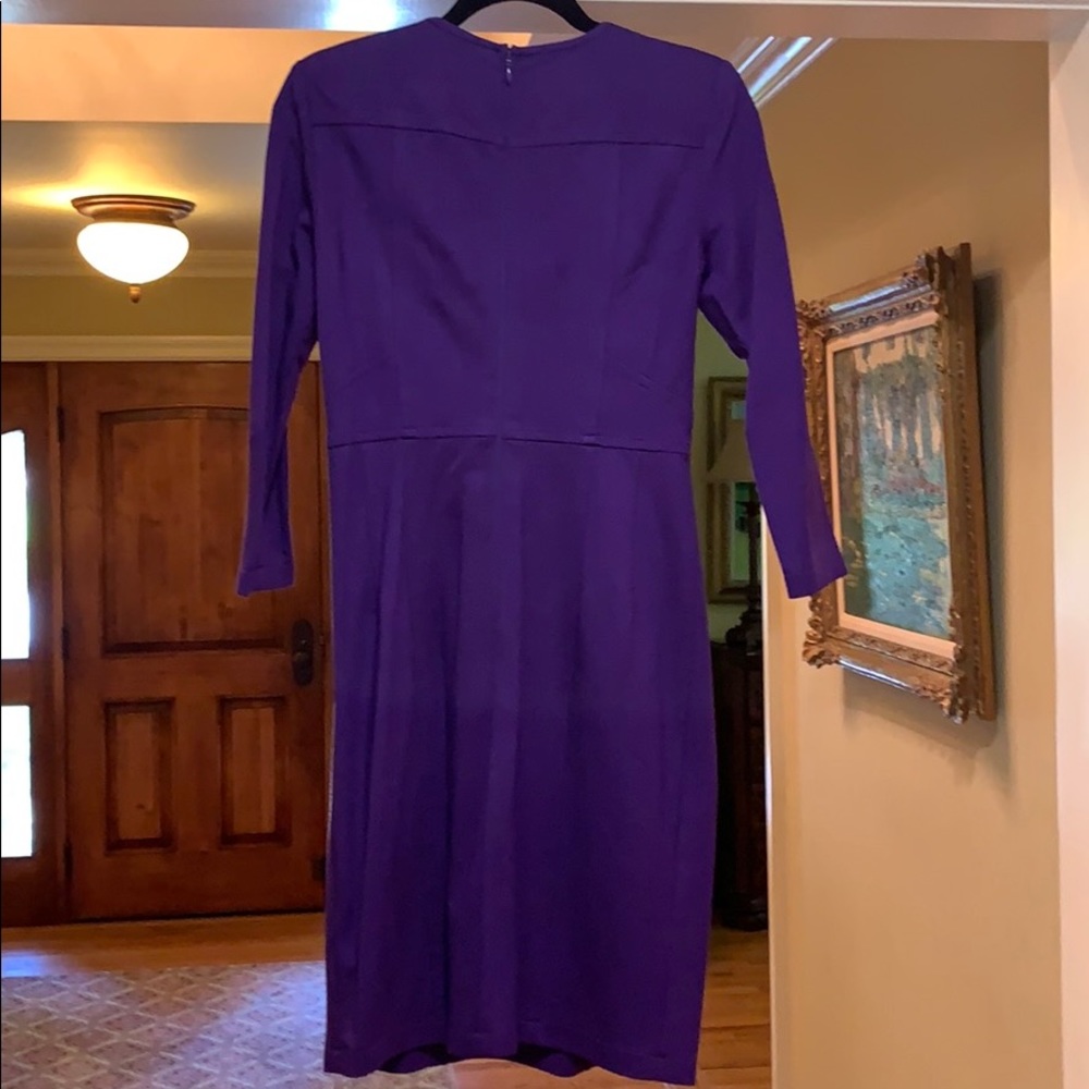 Nanette Lepore Classic Style Purple Dress - Picture 3 of 3